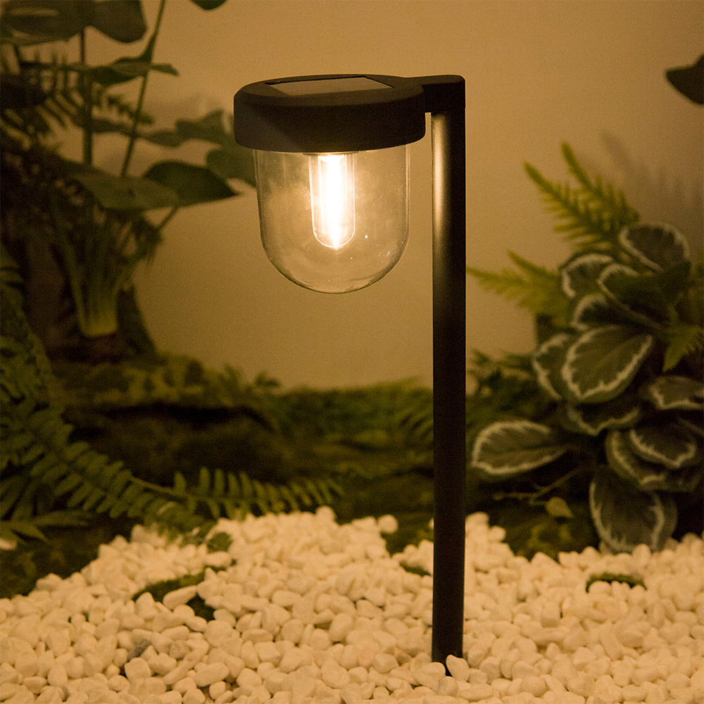 Lampa solara LED Brith FF1168, 0.08W, IP44, alb