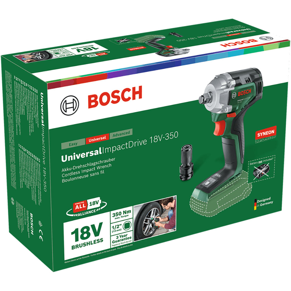 Masina de gaurit si insurubat (bormasina) BOSCH Universal Impact Drive 18V-350, 18V, 350Nm, 2300rpm