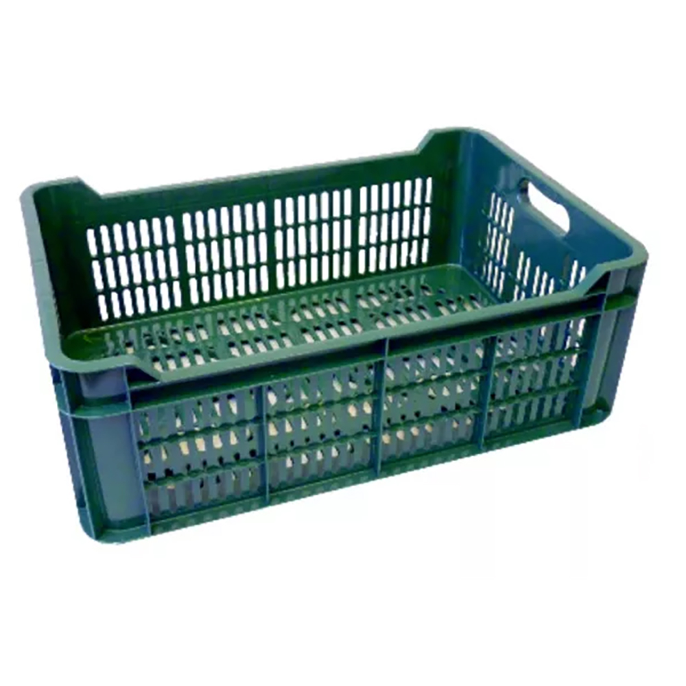 Naveta, 48L, 60 x 40 x 21.5 cm, plastic, verde