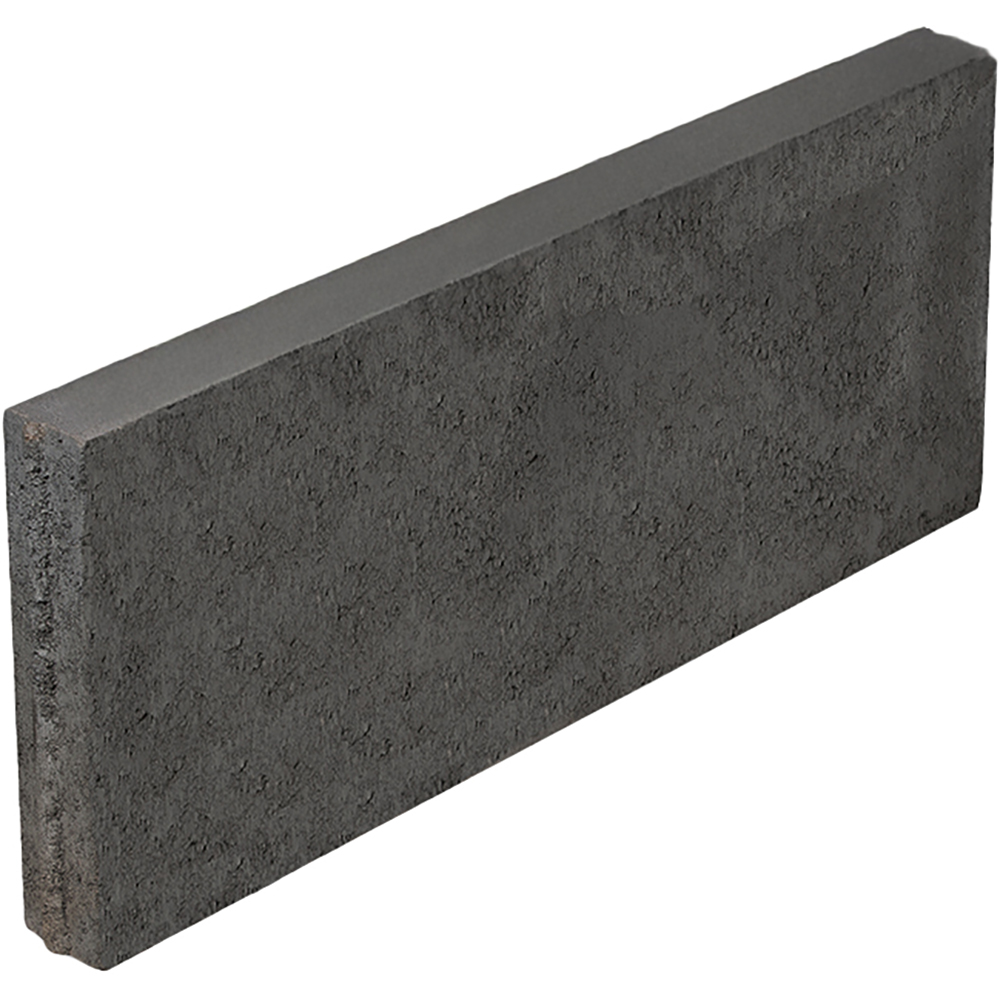 Bordura dreapta PETRA PAVAJE, beton, 50 x 5 x 20 cm, negru