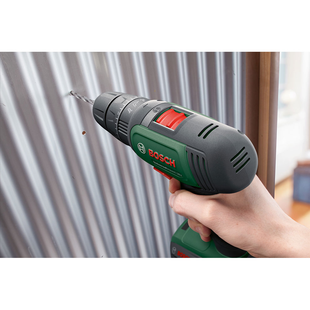 Masina de gaurit si insurubat cu percutie Bosch Universal Impact, 18V, 1.5 Ah, 1450RPM, 34Nm