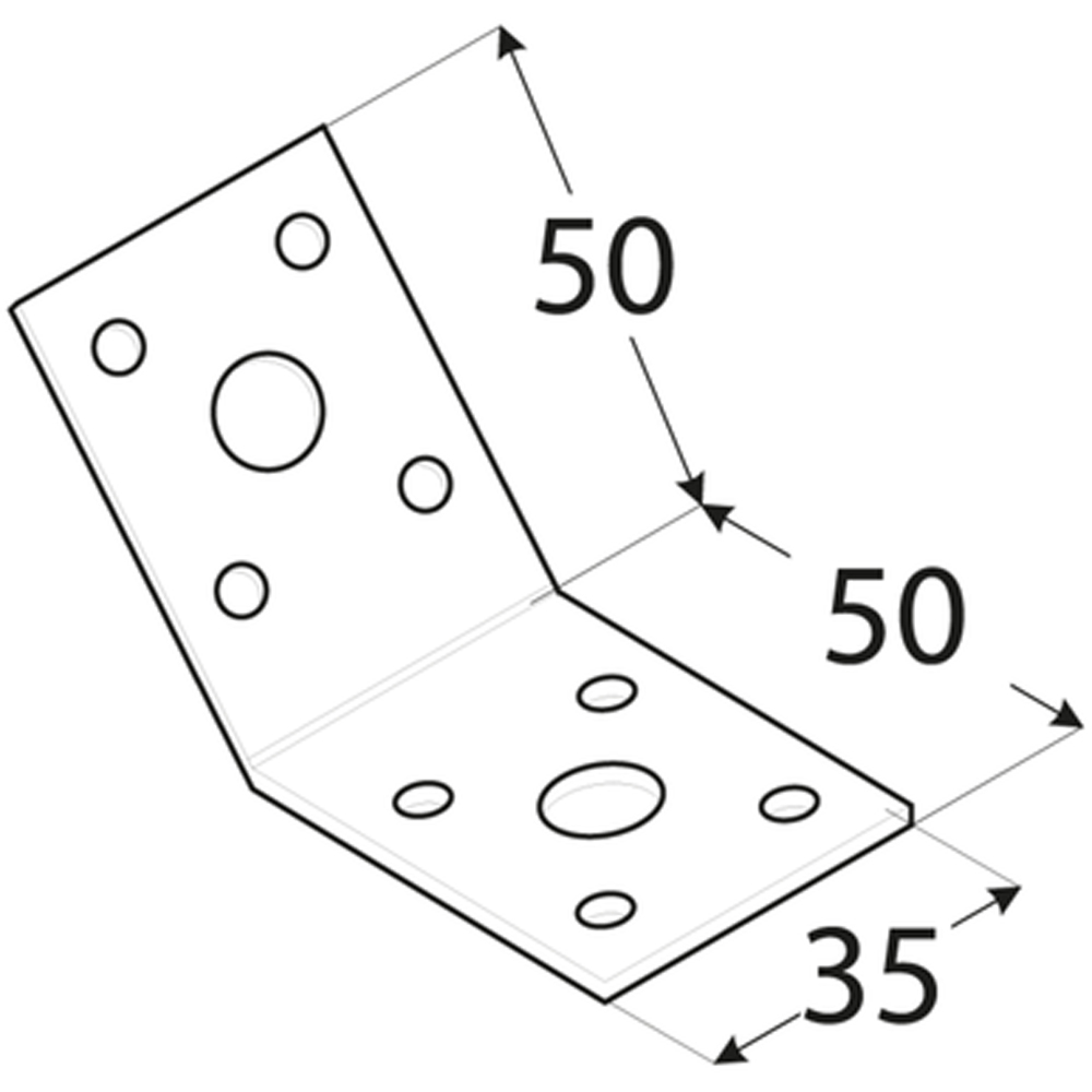 Coltar unghi 135 DMX , 50 x 50 x 2.5 mm, otel