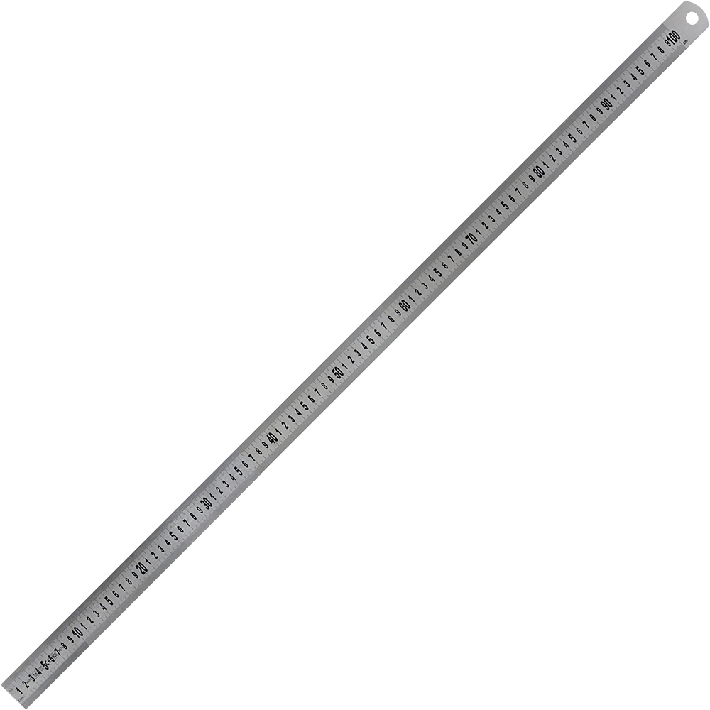 Rigla FORGE STEEL, 100cm, metal