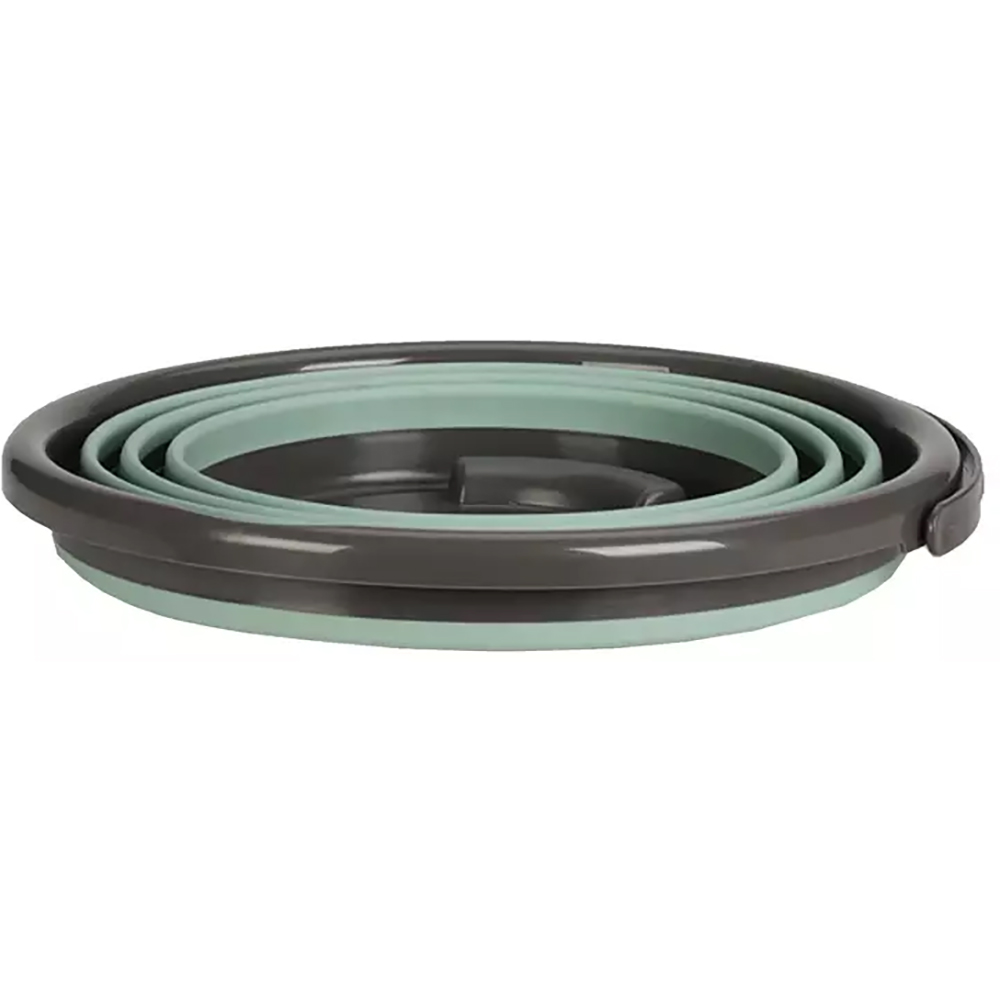 Galeata pliabila, 10l, negru-verde