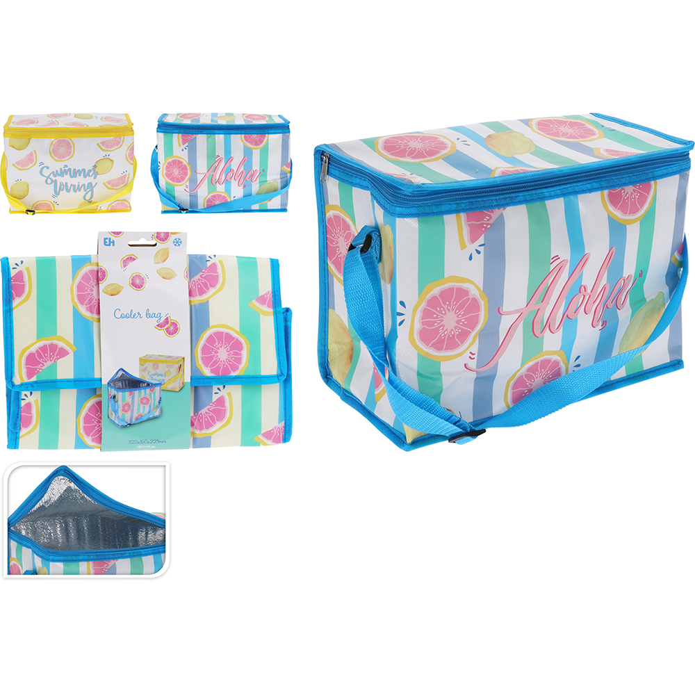 Geanta termica, 10 l, 32 x 16 x 22.5 cm, multicolor
