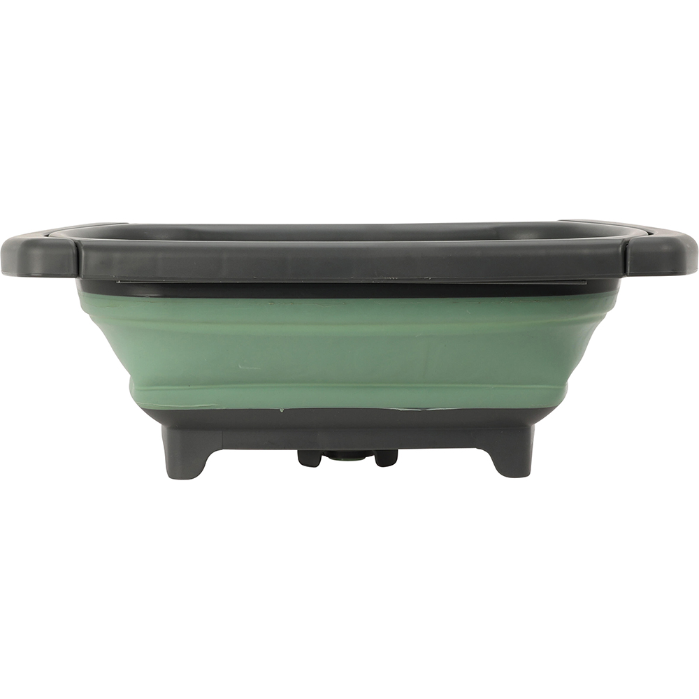 Chiuveta camping, pliabila, 29 x 26 x 13.5 cm, verde
