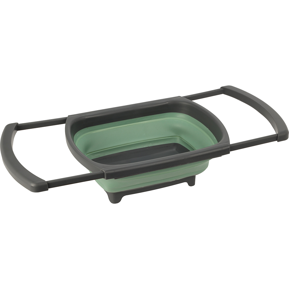Chiuveta camping, pliabila, 29 x 26 x 13.5 cm, verde