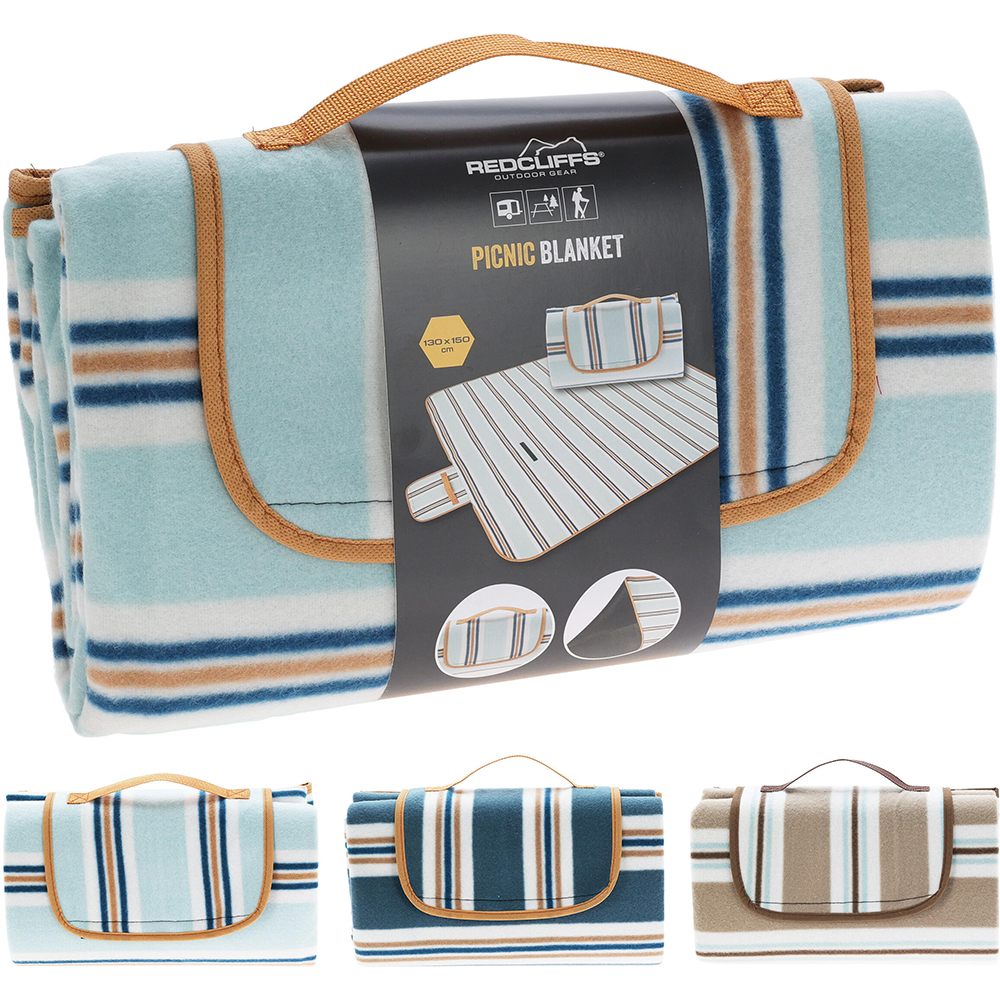 Patura picnic, poliester, 130 x 150 cm, diverse culori