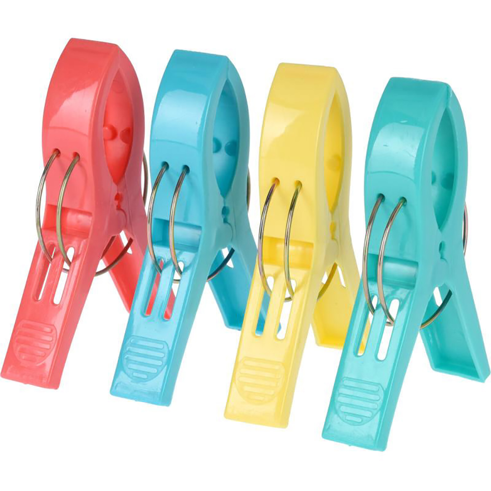 Set cleme prosop, 4 buc, multicolor