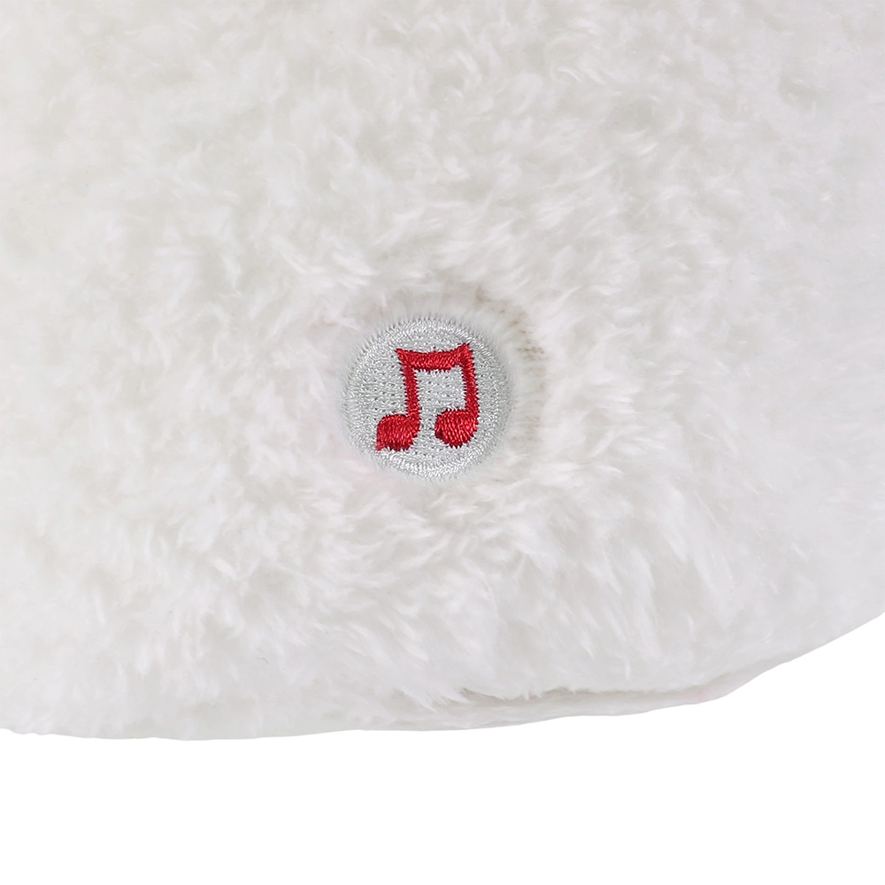 Decoratiune om de zapada cu sunete si lumini, 26.5 cm