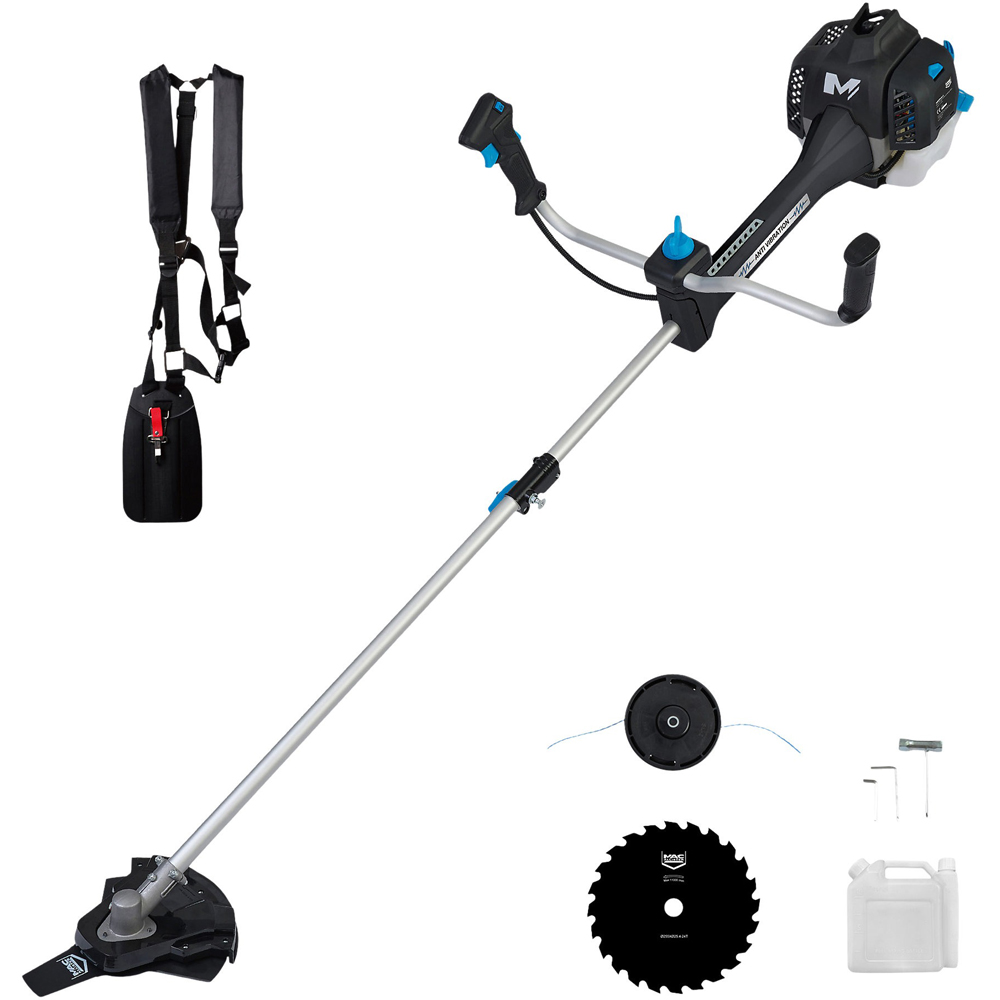 Motocoasa MAC ALLISTER, 1300W, 1.76 CP, 43 CC, 25 cm, gri-negru
