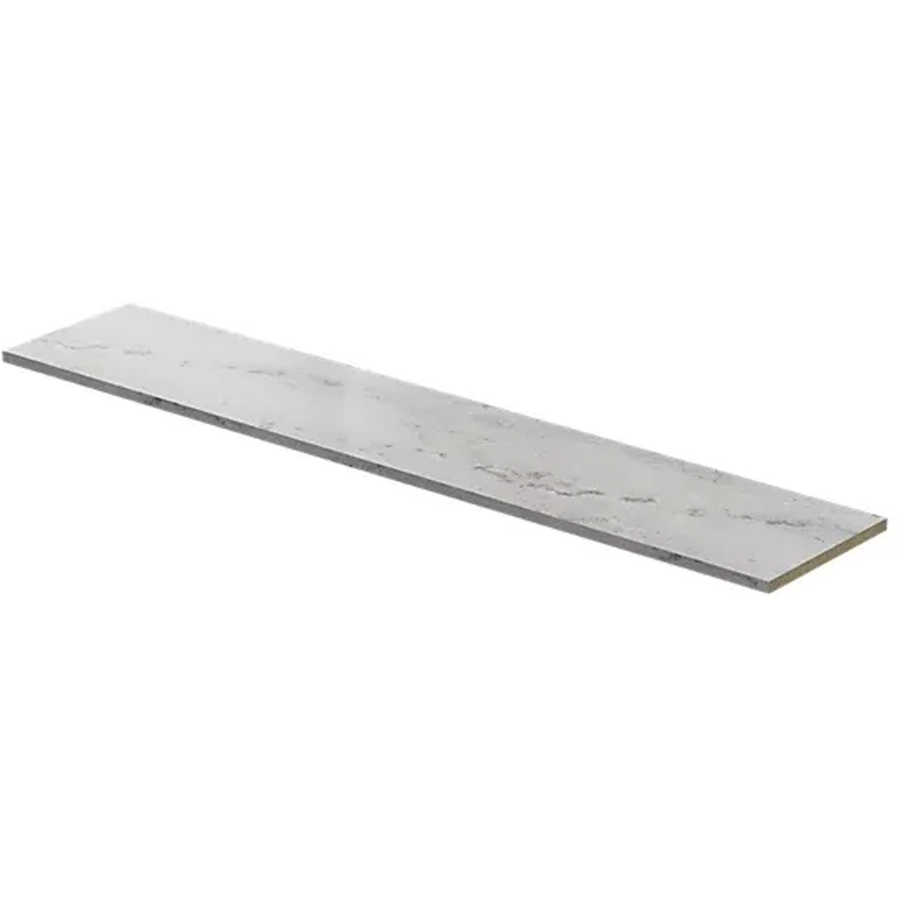 Blat bucatarie GOODHOME Berberis Granit Light, PAL, 300 x 62 x 3.8 cm, gri granit