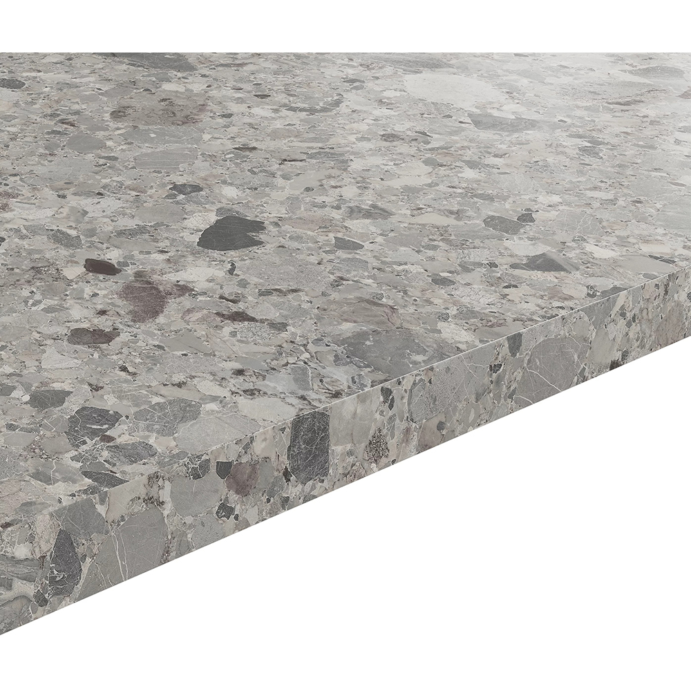 Blat bucatarie GOODHOME Ceppo, 300 x 62 x 3.8 cm, PAL, gri