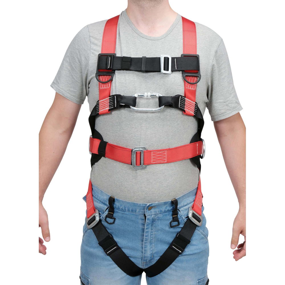 Centura de protectie pentru lucru la inaltime YATO 101546486, negru-rosu