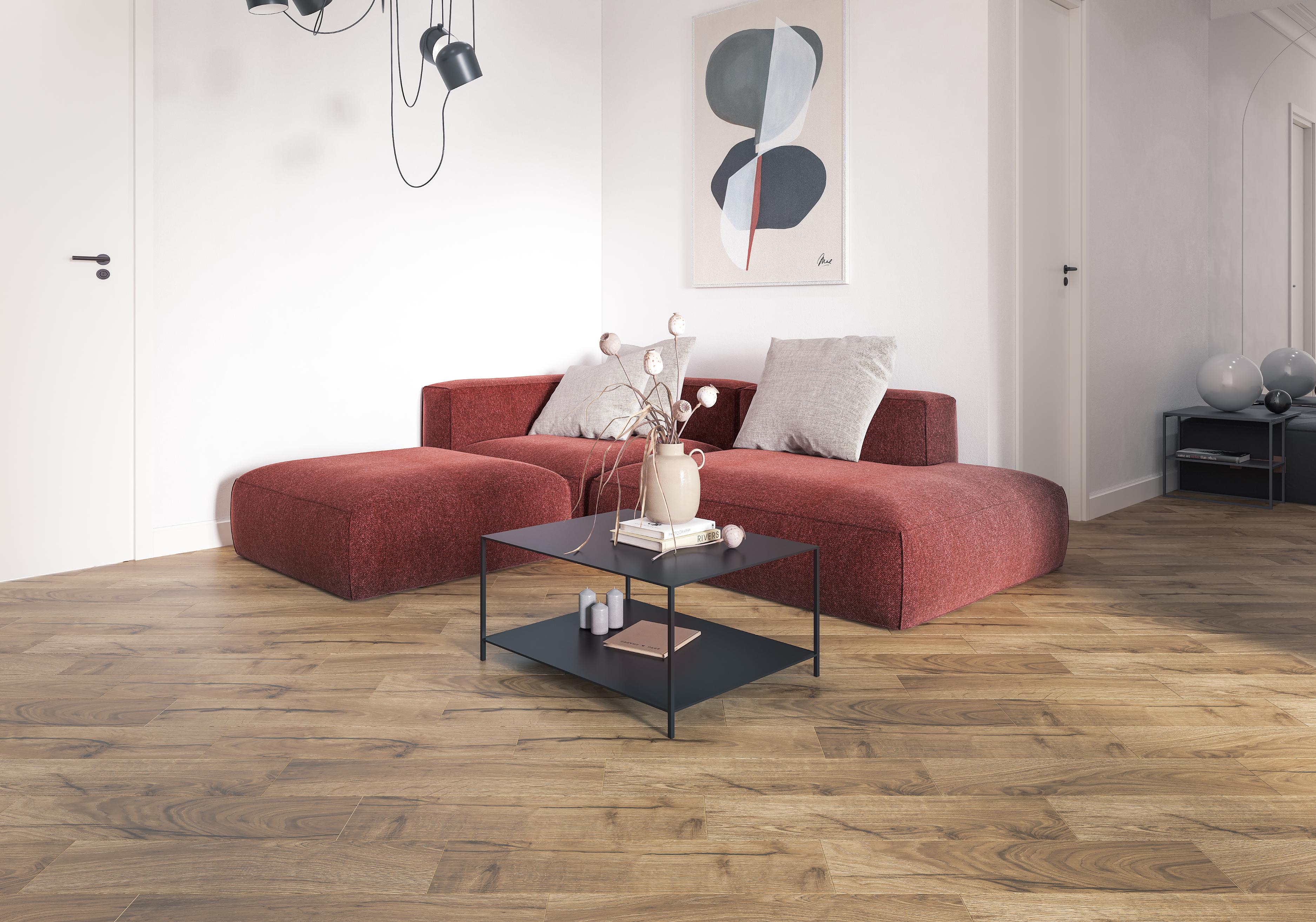 Gresie Art Wood Brown, 19.8 x 119.8 cm, 8 mm, 1.186mp/cutie