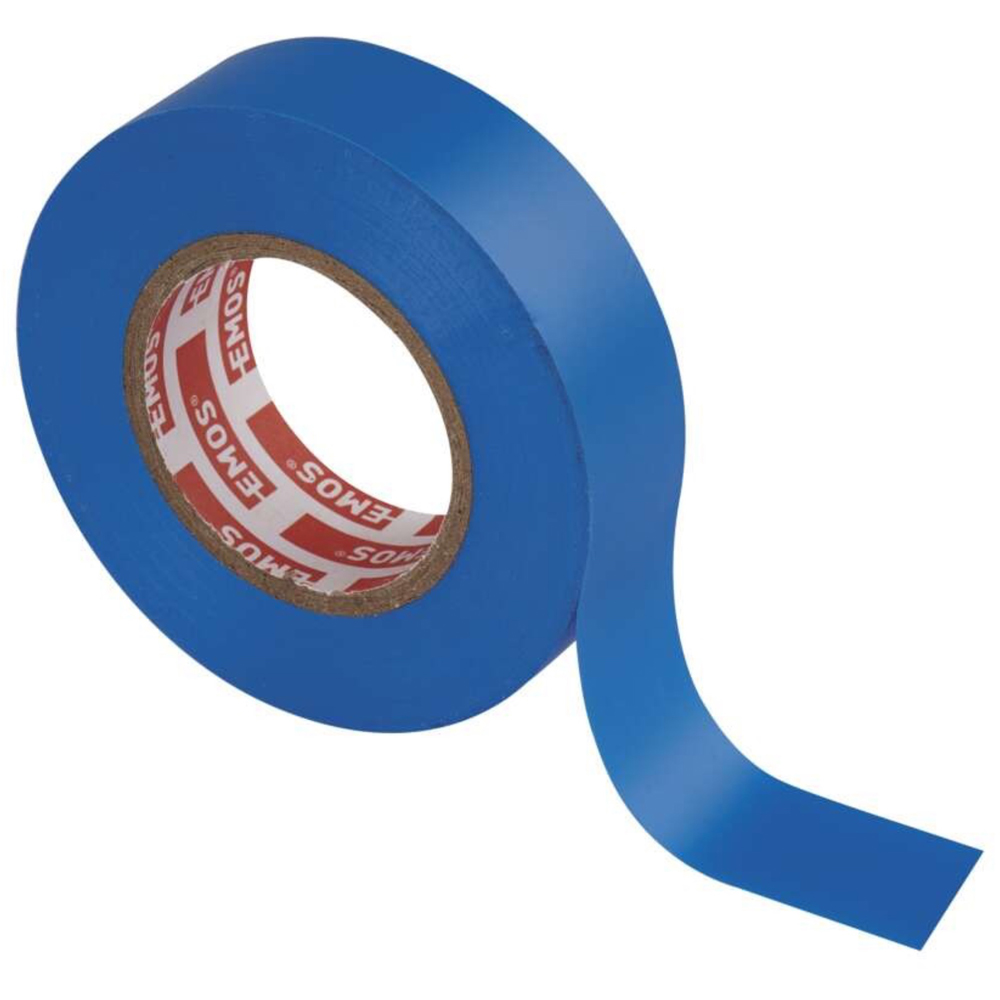 Banda izolatoare PVC EMOS, 19 x 0.13 mm, 20 m, albastru