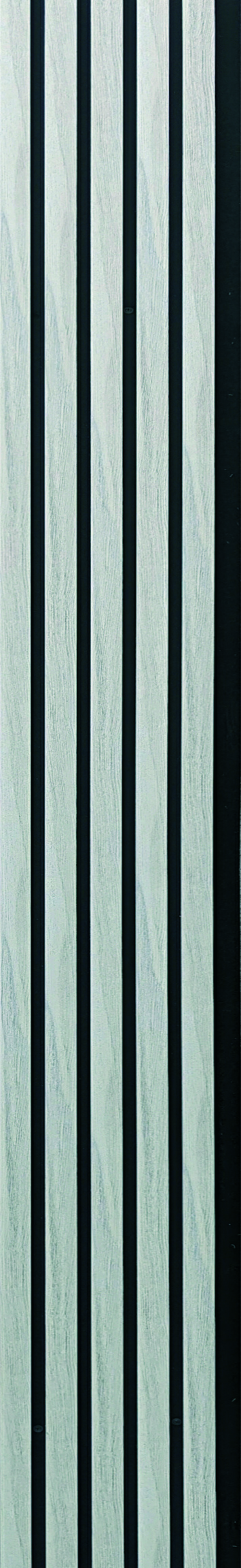 Set panouri riflate pentru pereti si tavane VELTA DOORS, 30 x 260 cm, 1.56mp, gri