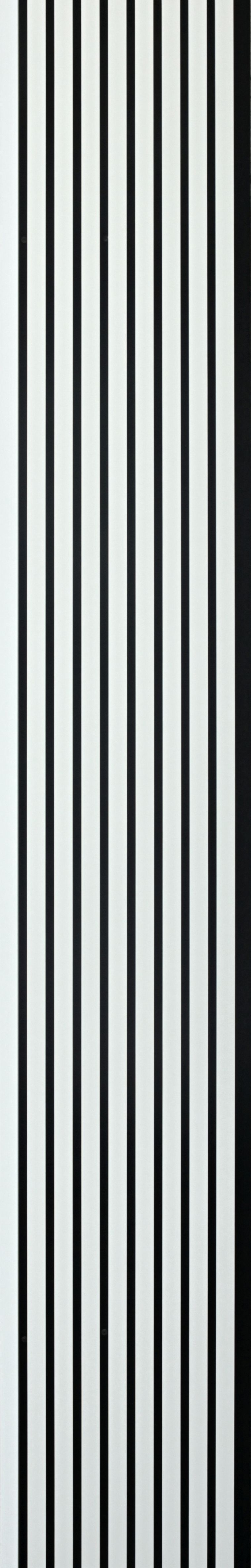 Panou riflaj pentru pereti si tavane VELTA DOORS, 60 x 260 cm, 1.56mp, alb