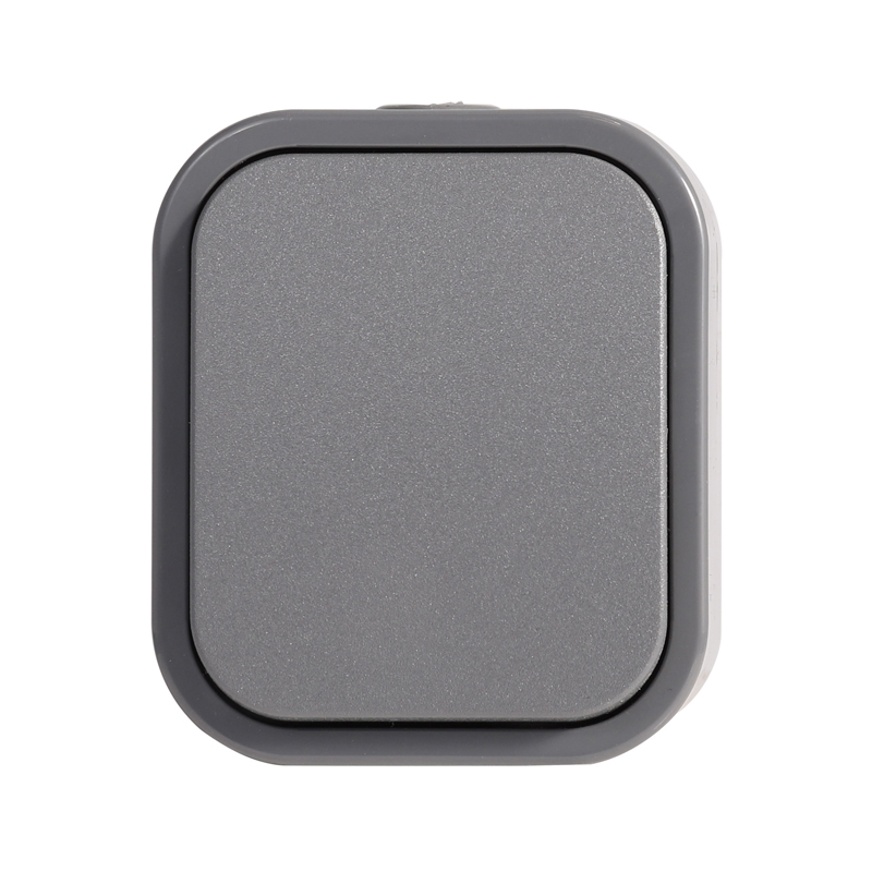 Intrerupator cap-scara IP-54, 10A, 250V,  universal gri