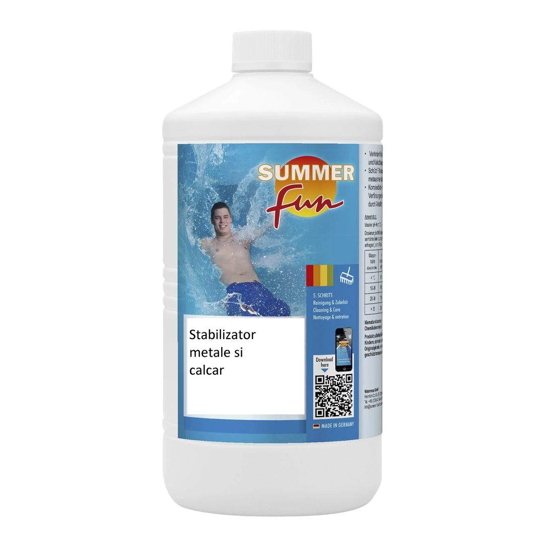 Stabilizator metale si calcar SUMMER FUN, 1L