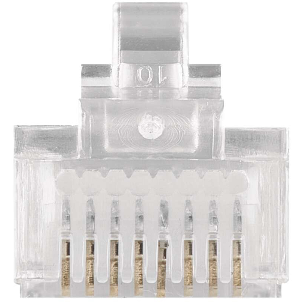 Conector Mufa retea EMOS RJ45 FTP CAT5E, alb