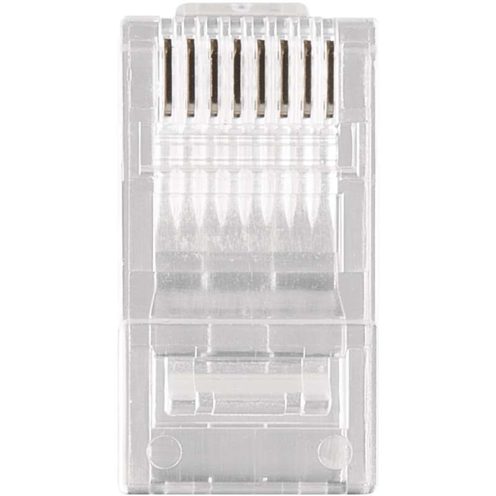 Conector Mufa retea EMOS UTP RJ45 CAT5E, transparent