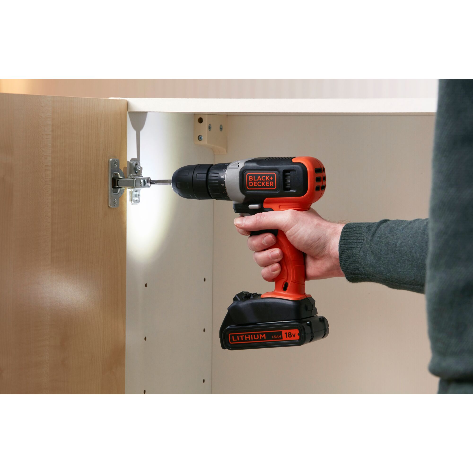 Masina de gaurit/insurubat (bormasina) BLACK&DECKER BCD001C1, 600rpm, 37Nm