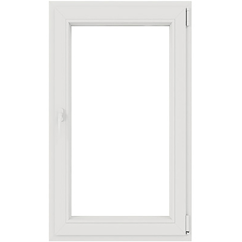 Fereastra termopan FORTIA, PVC, 4 camere, 76 x 116 cm, deschidere dreapta, alb