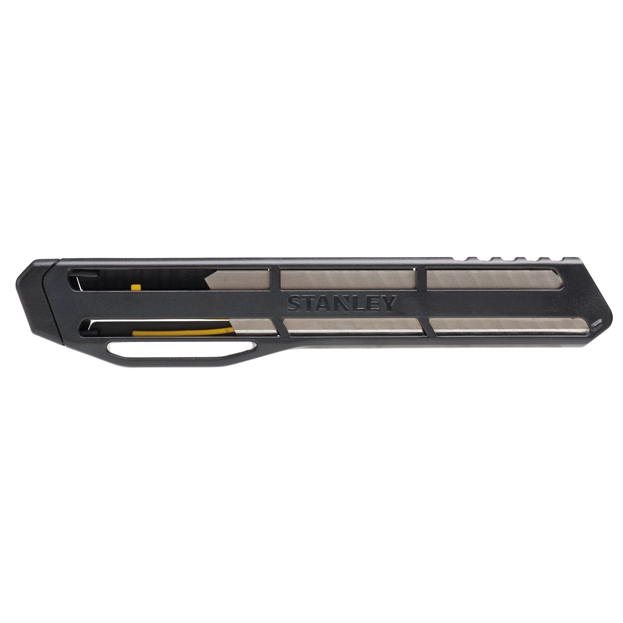 Cutter cu blocare STANLEY STHT10323-8, 17.5 x 1.8 cm, plastic, negru