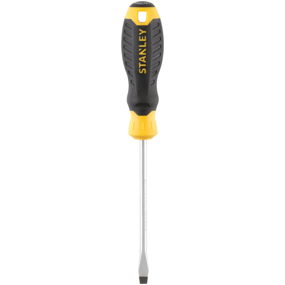 Surubelnita dreapta STANLEY Cushiongrip, SL5.5 x 100mm, galben-negru