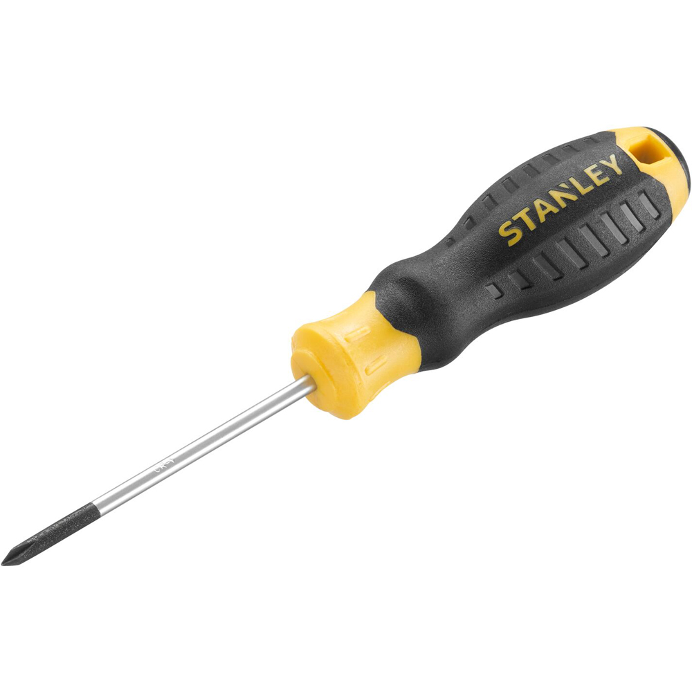 Surubelnita PH0 STANLEY Cushiongrip, 60mm, galben-negru