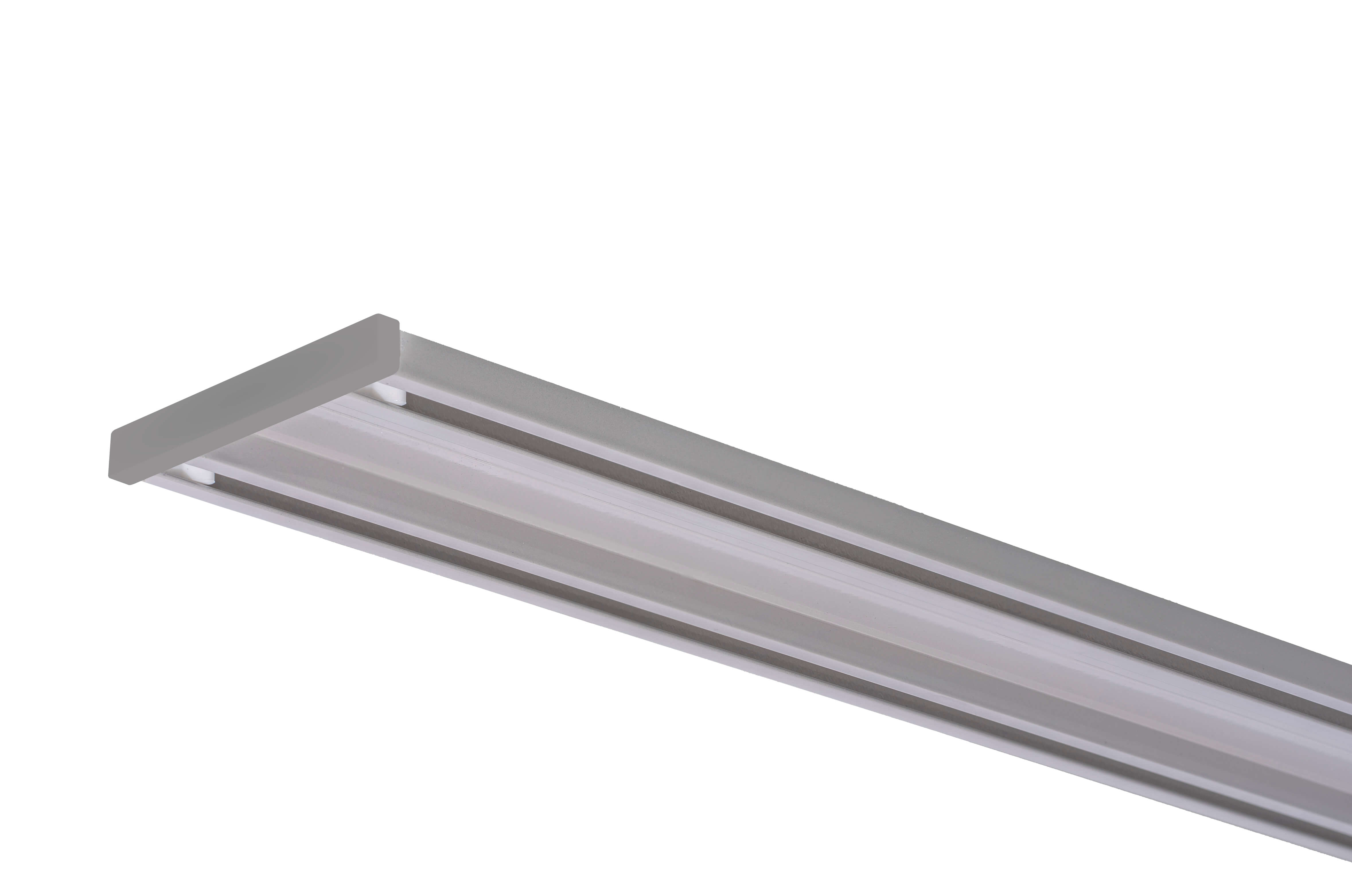 Set sina aluminiu dubla, 3 m, alba si accesorii