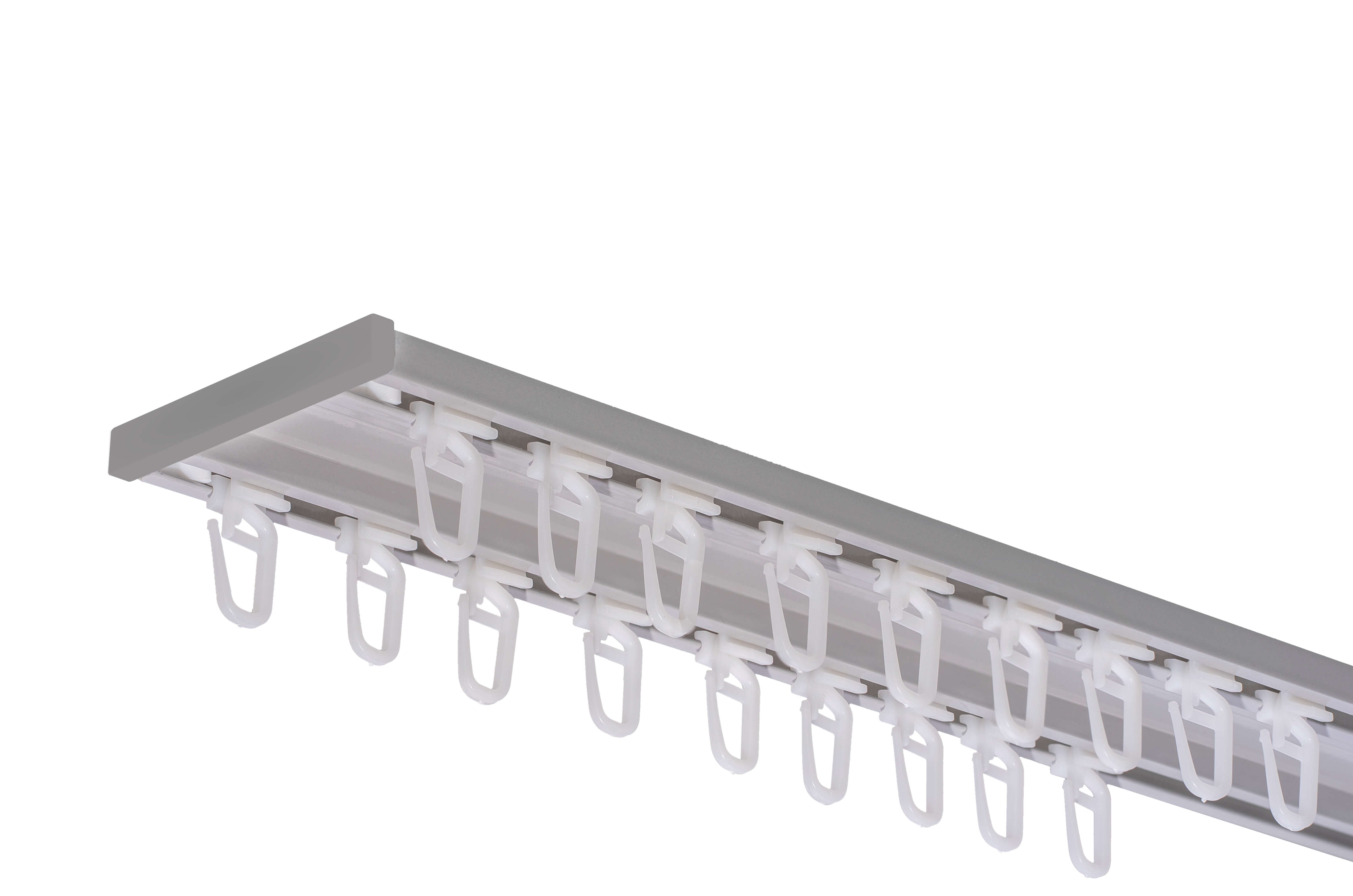 Set sina aluminiu dubla, 3 m, alba si accesorii