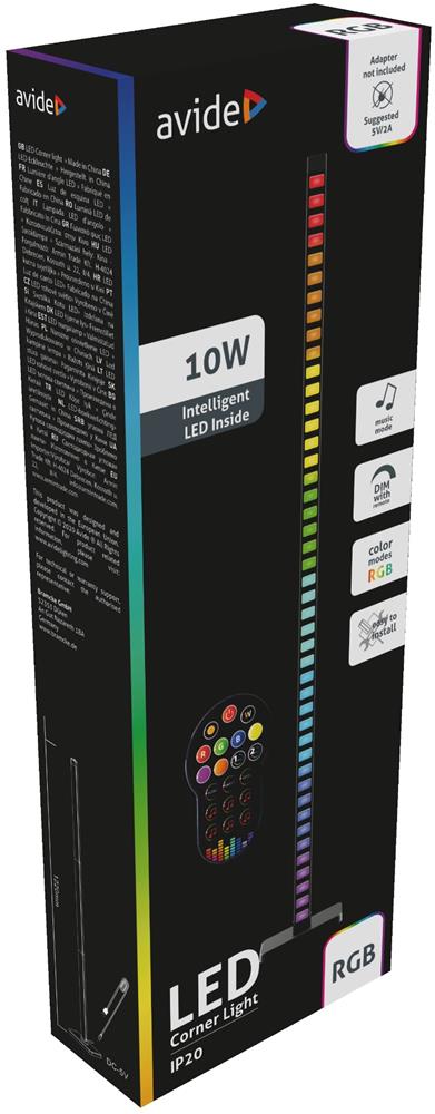 Stalp Led Rgb Senzor Muzica