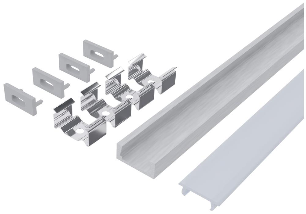 Profil banda LED AVIDE, colt 2m