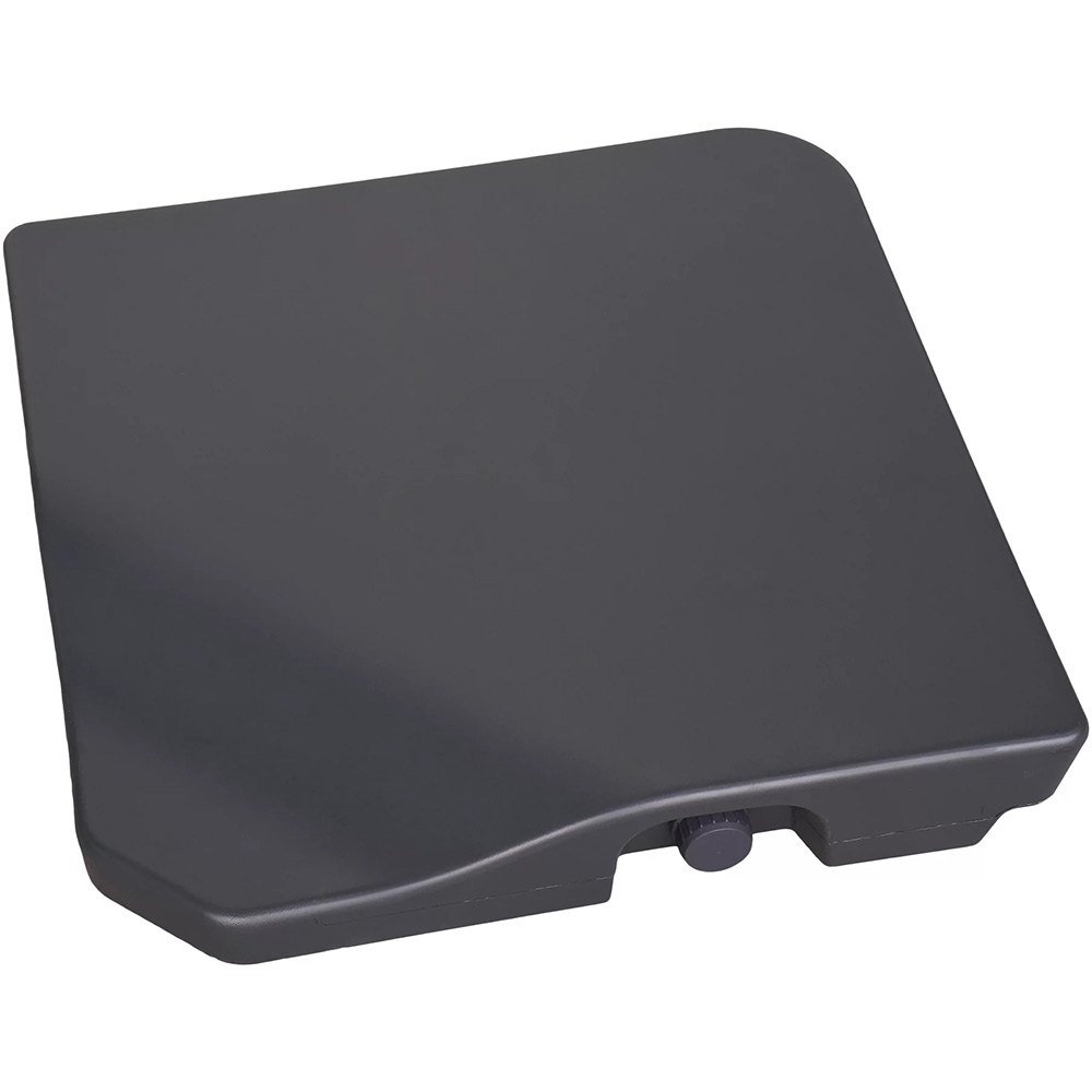 Dala contragreutate suport umbrela GOODHOME Praden, 53.4 x 53.4 x 9 cm, 35kg, plastic, negru