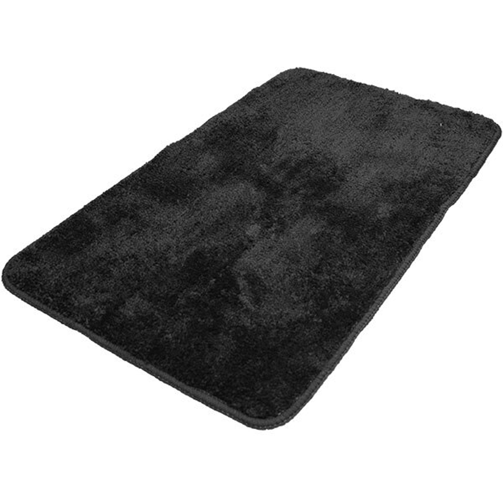 Covoras baie FRANDIS 195686, 50 x 80 cm, negru