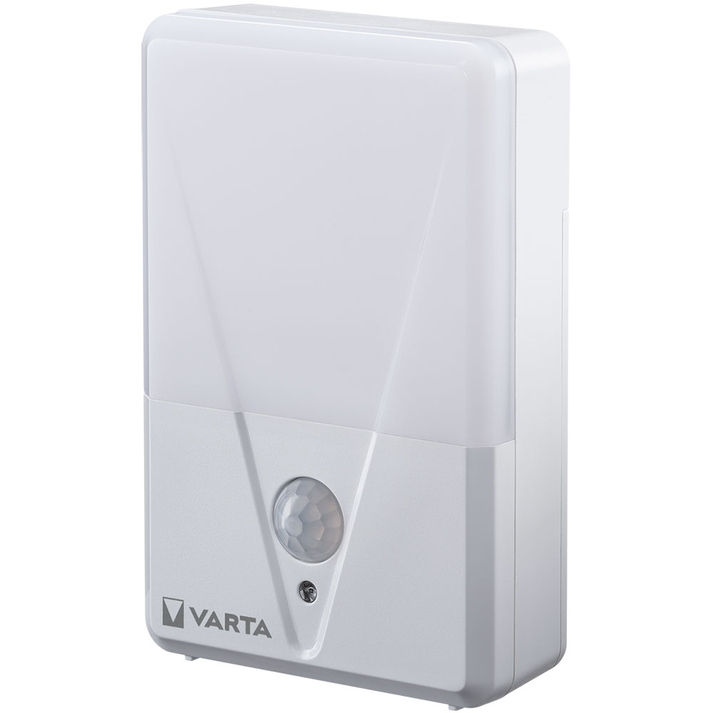 Lampa LED cu senzor miscare VARTA, 17lm, 2700K, alb