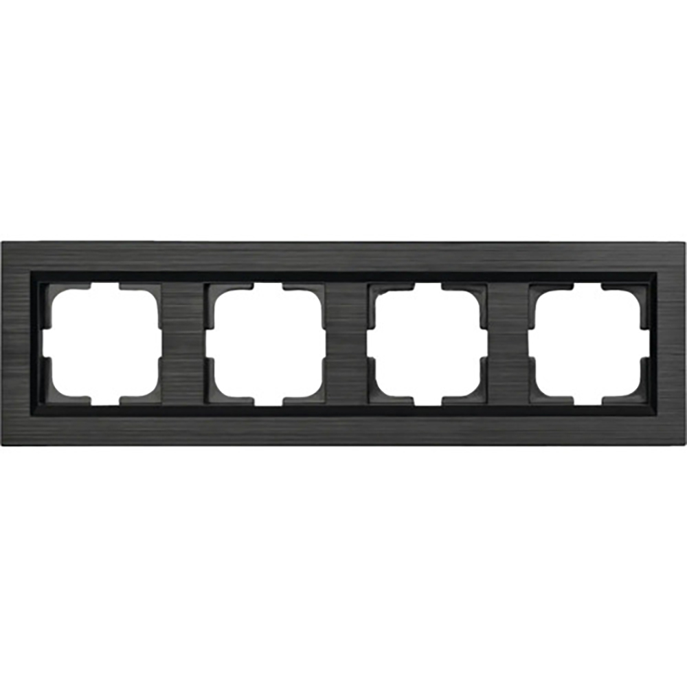 Rama OVIVO Quantum, 4posturi, negru