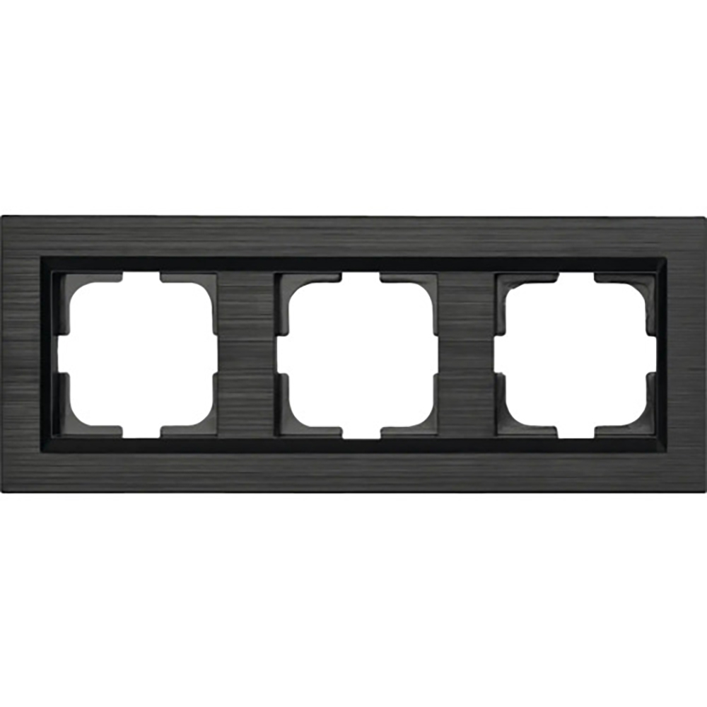 Rama OVIVO Quantum, 3posturi, negru