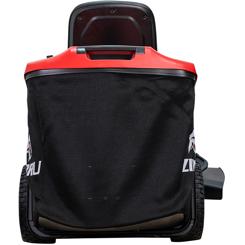 Tractoras de tuns iarba RURIS Zimbru 550, Benzina, 9.5CP, latime taiere 65 cm, negru,rosu