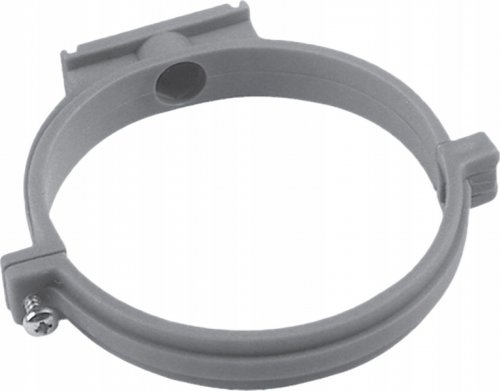 Colier fixare PP, 75mm, alb, 1buc