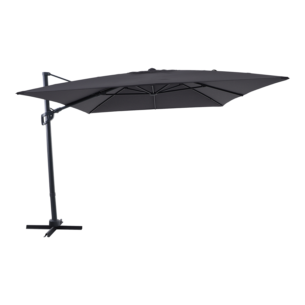 Umbrela de exterior GOODHOME Corby, 3 x 4m, negru