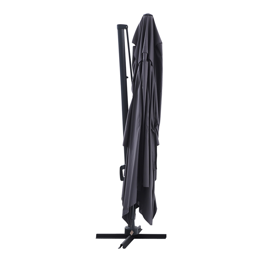 Umbrela de exterior GOODHOME Corby, 3 x 4m, negru