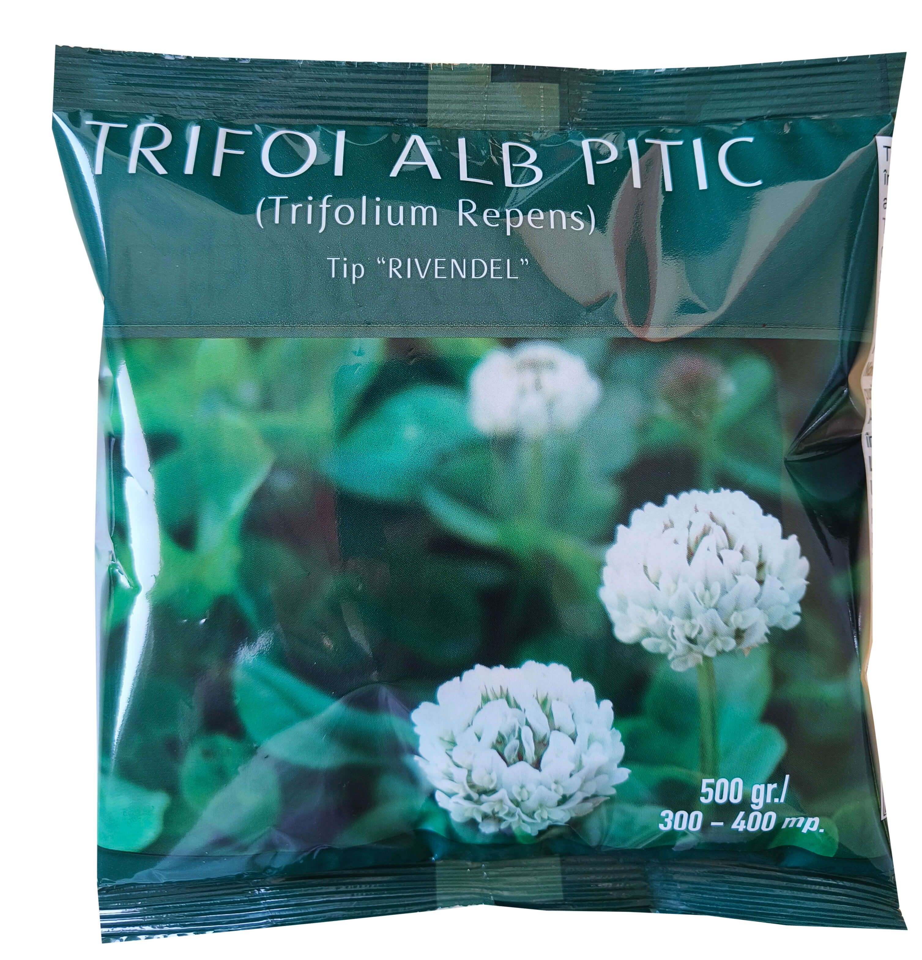 Seminte trifoi alb pitic EVERDE, tip rivendel, 0.5 kg