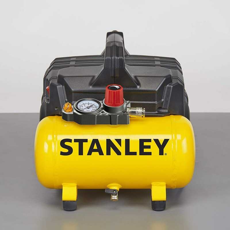 Compresor aer, silent, 1 CP, 8 bar, 105 L/min, 6 L Stanley DST 100/8/6