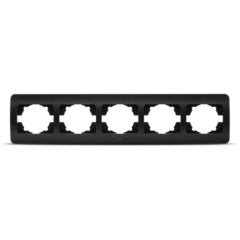 Rama ELBI, 5 module, IP20, negru