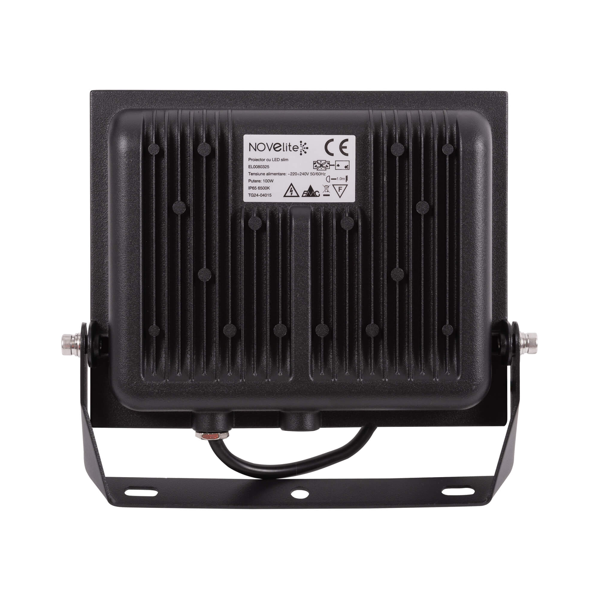 Proiector LED NOVELITE, 100W, 9500lm, 6500K, IP65, negru