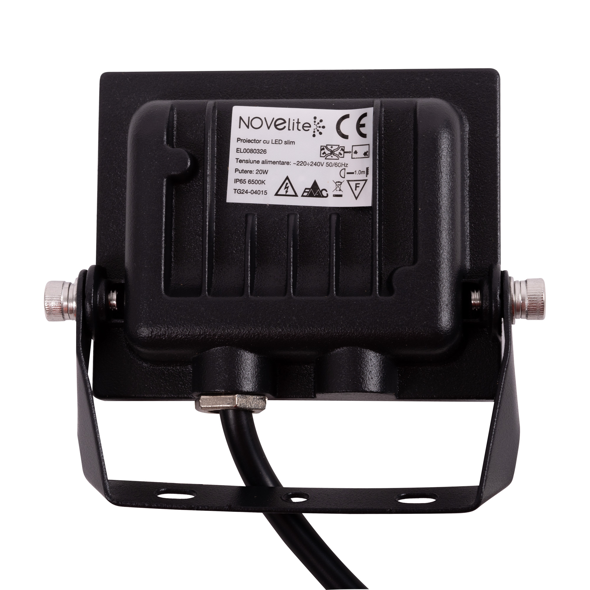 Nv Proiector Slim Led 20W Negru