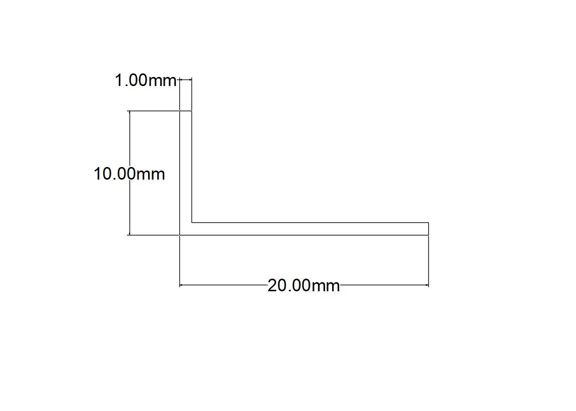CORNIER ALU BRUT 20X10X1MM 1M